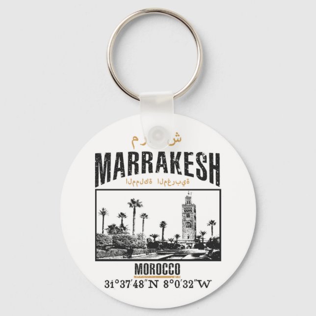 Marrakesh Keychain (Front)