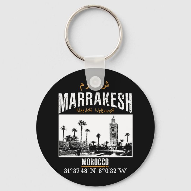 Marrakesh Keychain (Front)