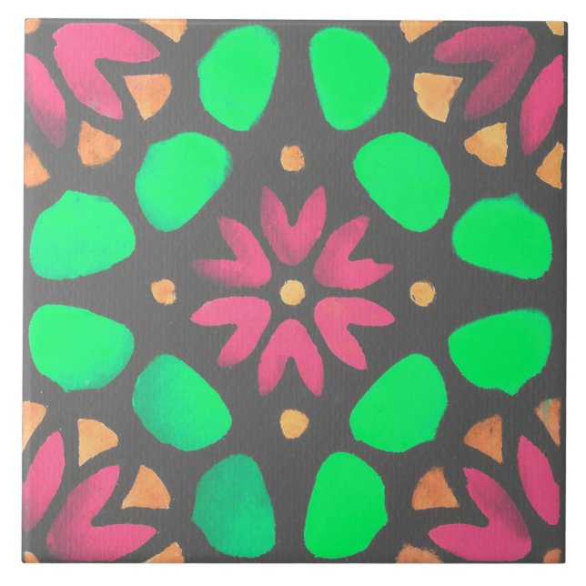 Marrakesh pattern  tile (Front)