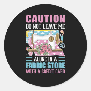 marrant art de couture Sticker Classic Round