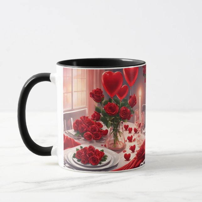 marrant valentines jour cadeau mug (Gauche)