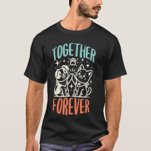 Marriage Anniversary Friend Together Forever Cute  T-Shirt