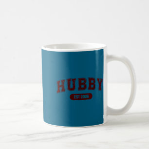Marriage bachelor party wife and hubby est 2026 coffee mug