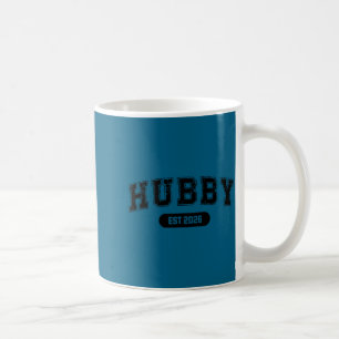 Marriage bachelor party wife and hubby est 2026  coffee mug