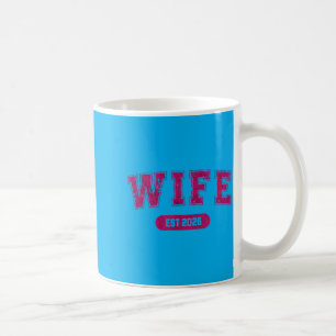 Marriage Bachelor Party Wife And Husband Est 2026 Coffee Mug