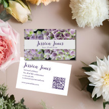 Marriage Celebrant Simple Mauve Floral