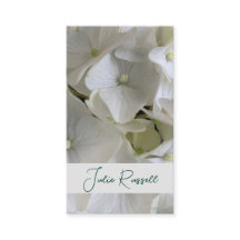 Marriage Celebrant Simple White Floral