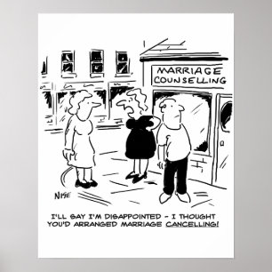 Marriage Counselling, not Cancelling Poster