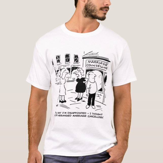 Marriage Counselling, not Cancelling T-Shirt (Front)