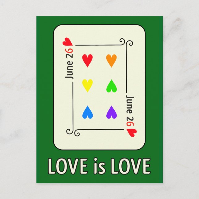 Marriage Equality Day Postcard (Front)