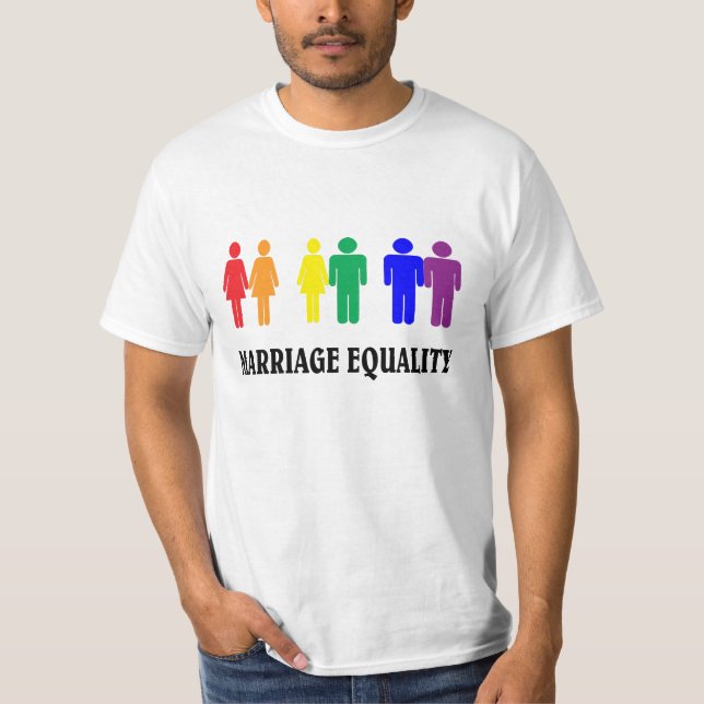 Marriage equality. LGBT. T-Shirt (Front)