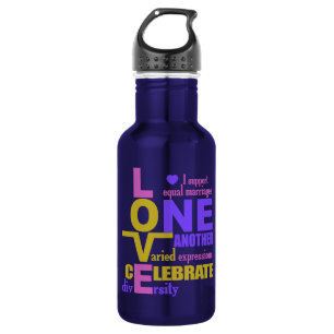 Marriage Equality / One Love 532 Ml Water Bottle