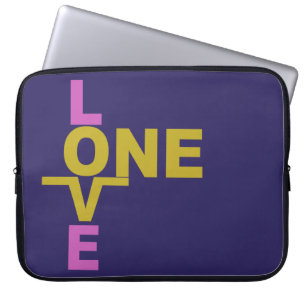 Marriage Equality / One Love custom laptop sleeve