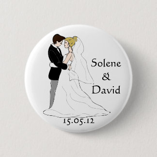 Marriage gift D-day swipes in 2 Inch Round Button