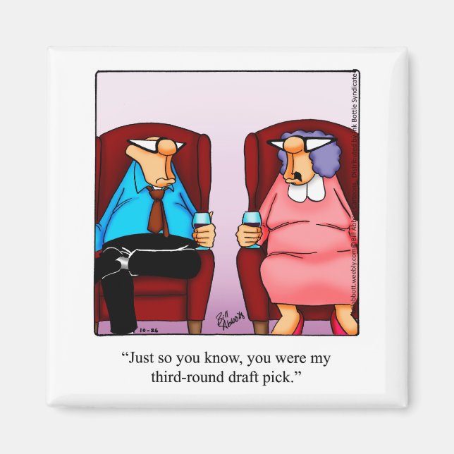 Marriage Humour Magnet (Front)