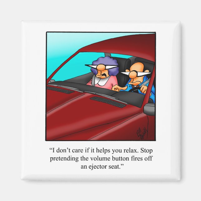 Marriage Humour Refrigerator Magnet (Front)