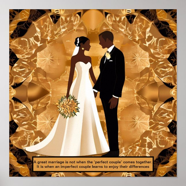 Marriage is finding someone who agrees with your poster (Front)