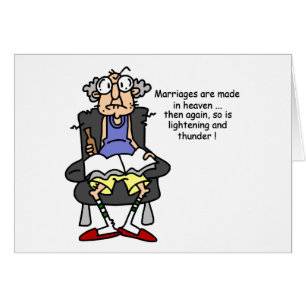 Marriage, Lightning, Thunder Humour