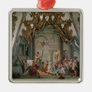 Marriage of Frederick I Barbarossa Metal Ornament