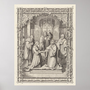 Marriage of Martin Luther and Catherine von Bora Poster