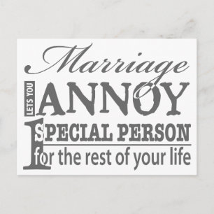 Marriage Postcard