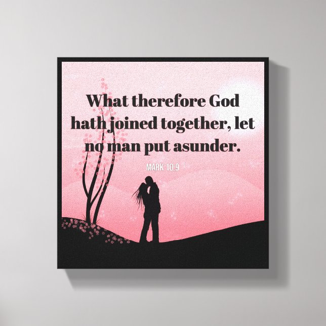 Marriage - Premium Wrapped Canvas (Gloss) (Front)