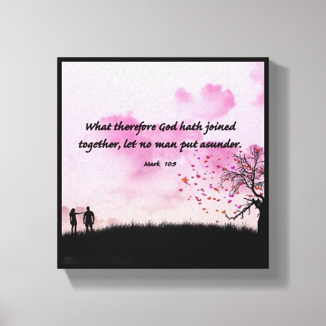 Marriage - Premium Wrapped Canvas (Gloss) (Front)
