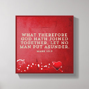 Marriage - Premium Wrapped Canvas (Gloss)