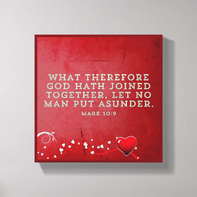 Marriage - Premium Wrapped Canvas (Gloss) (Front)