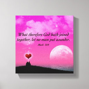 Marriage - Premium Wrapped Canvas (Gloss)