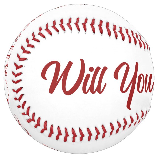 Marriage Proposal Softball HAMbyWG (Front Left)