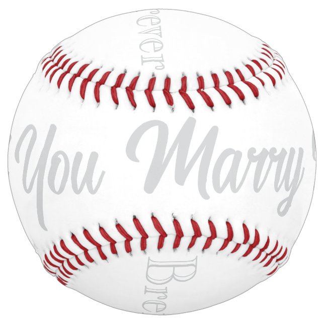 Marriage Proposal Softball HAMbyWG (Front)