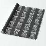Marriage Ring Security Kid Wedding Ring Bearer Wrapping Paper<br><div class="desc">This unique Ring Bearer Design is a perfect gift for a wedding and bridal party. Wedding clothing for children shows a dump truck with Rings and the Quote Ring Security.</div>
