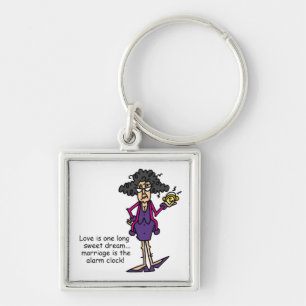 Marriage Rude Awakening Keychain