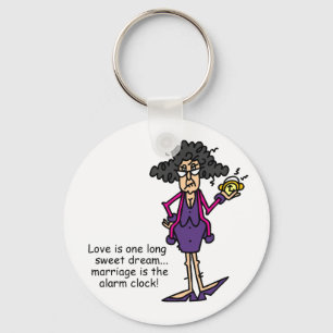 Marriage Rude Awakening Keychain