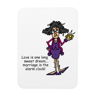 Marriage Rude Awakening Magnet