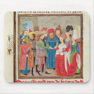 Marriage Scene Mouse Pad
