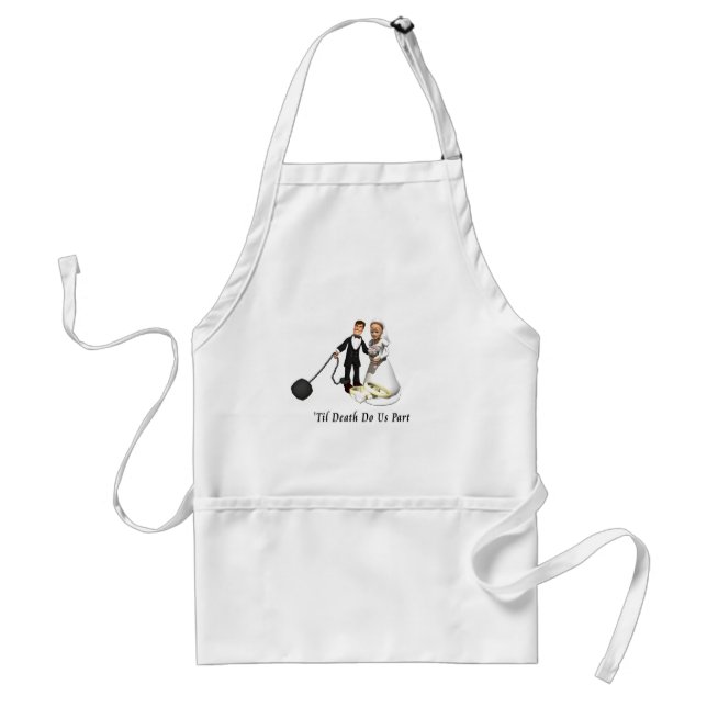 Marriage: 'Til Death Do Us Part Standard Apron (Front)