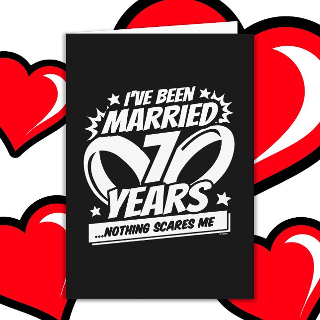 Married 7 Years Funny 7th Wedding Anniversary Card (Creator Uploaded)