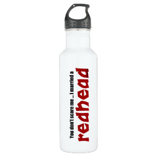 Married a Redhead 710 Ml Water Bottle