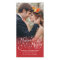 Married and Merry Hand Lettered Red Holiday