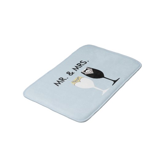 Married Couple Bath Mat