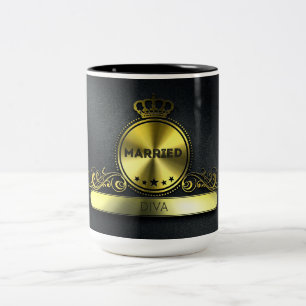 Married diva mug for sale.