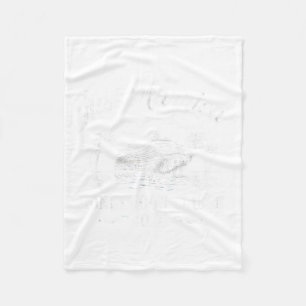 Married Honeymoon Cruise 2026 Ocean Wedding Trip Fleece Blanket