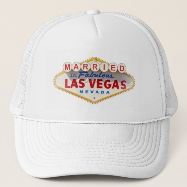 MARRIED IN FABULOUS LAS VEGAS CAP (Front)
