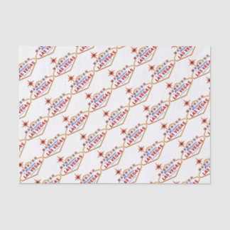 Married in Fabulous Las Vegas, Nevada neon sign Tissue Paper