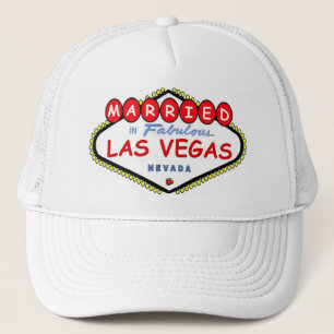 MARRIED In  Las Vegas Cherry logo cap