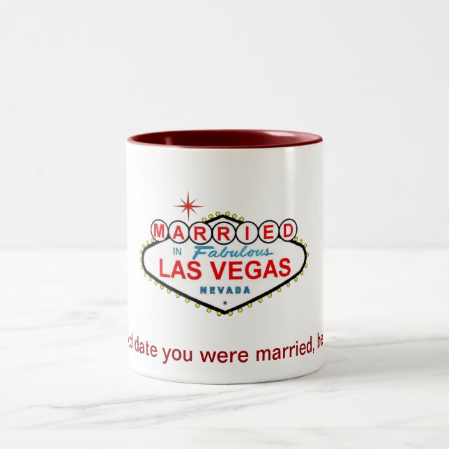 MARRIED In Las Vegas Mug (Center)