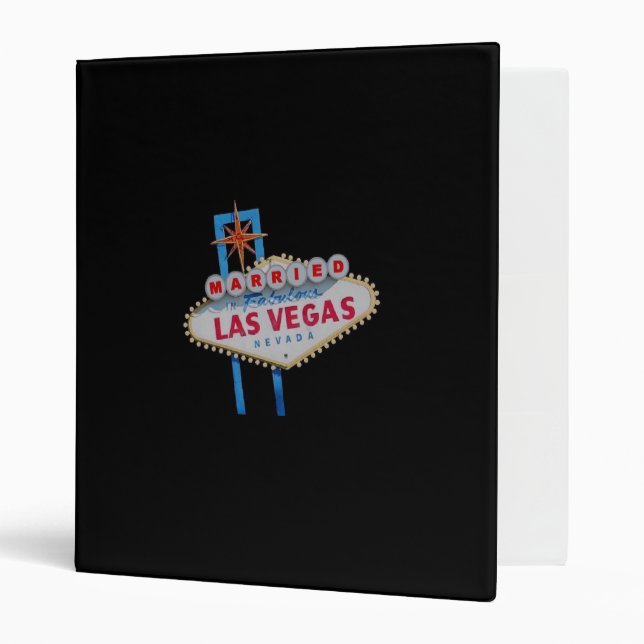Married in Vegas Binder (Front/Inside)