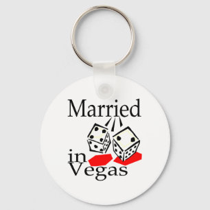 Married in Vegas Keychain